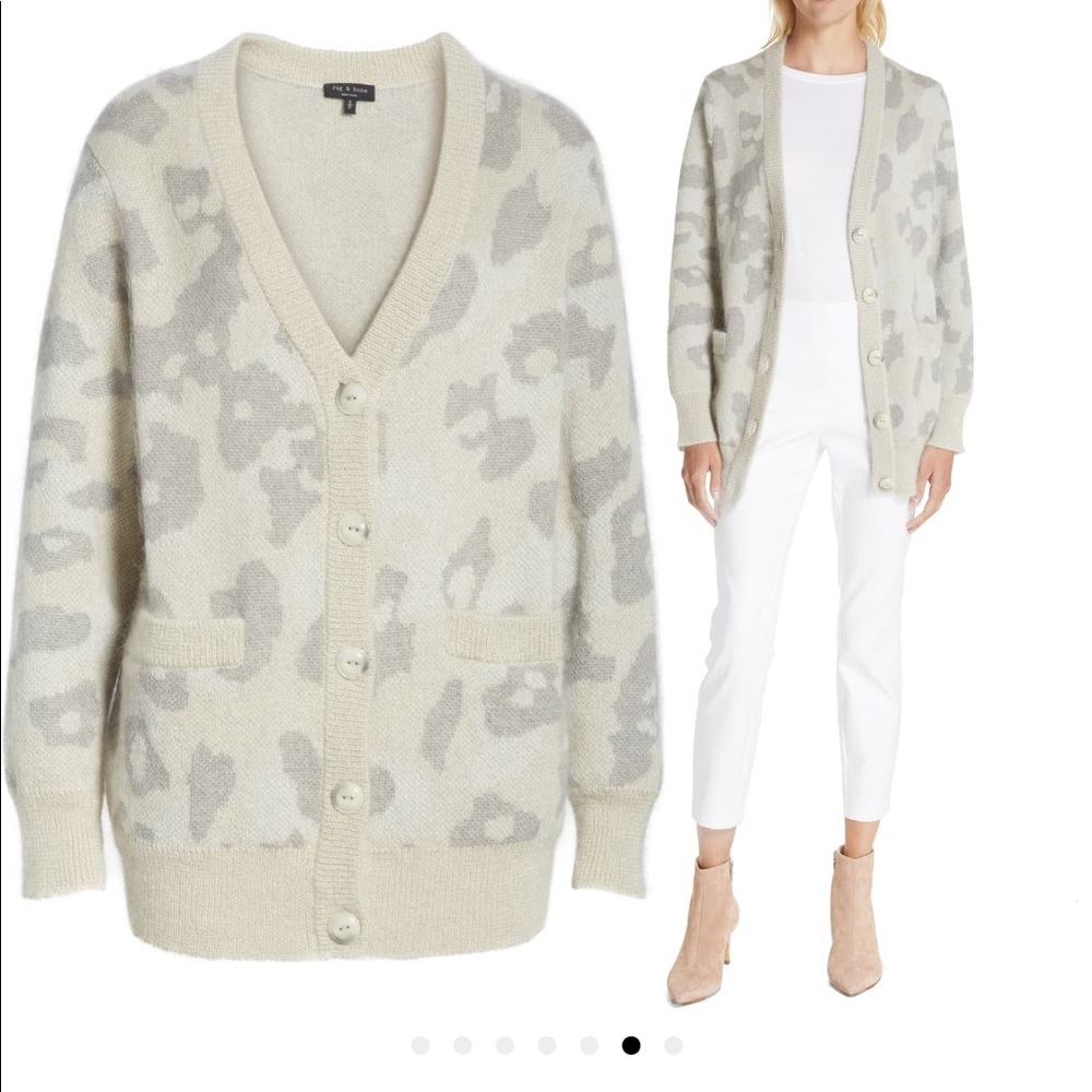 Rag & Bone leopard cardigan